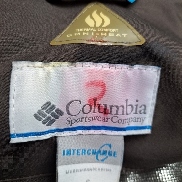 Columbia Omni Heat Interchange Fleece Gray Jacket - Picture 9 of 10